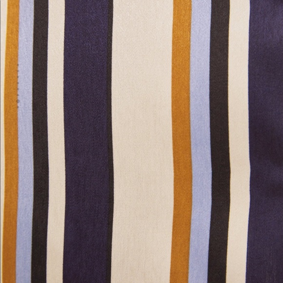 ZARA Long stripe blouse top - Picture 6 of 7